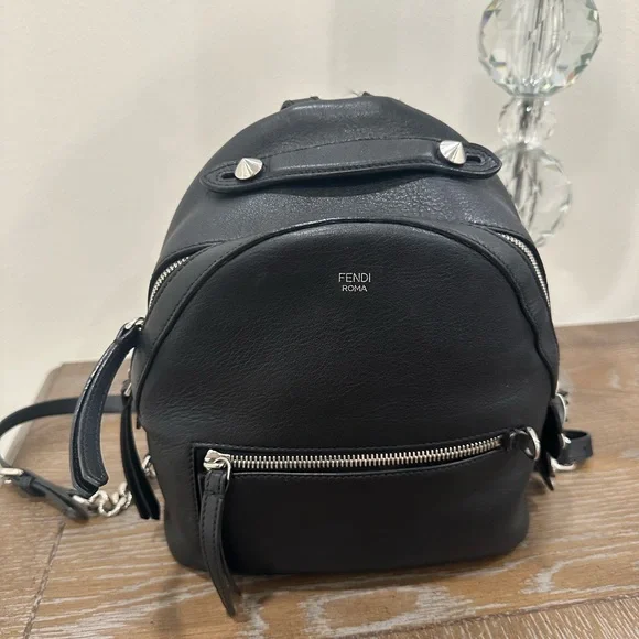 Fendi | Bags | Beautiful Authentic Black Fendi Leather  display picture 2